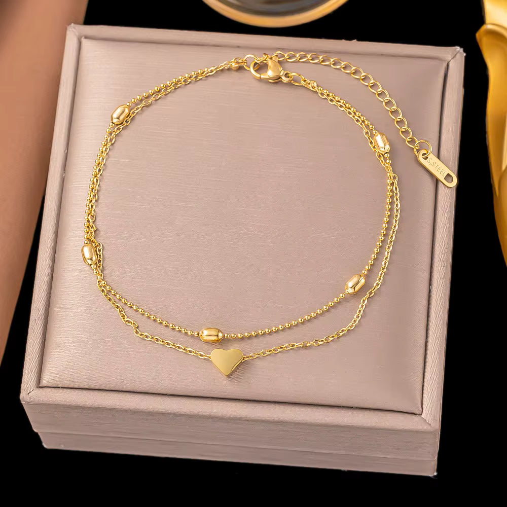 Brățară Delicate Heart Duo